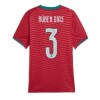 Portugal Ruben Dias #3 Hjemmedrakt Kvinner VM 2026 Kortermet